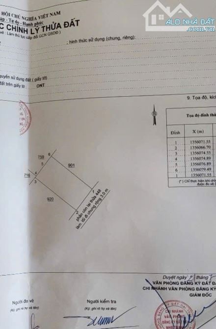 Đất thổ cư gần chợ GA Vĩnh Thạnh, giá tốt - 4