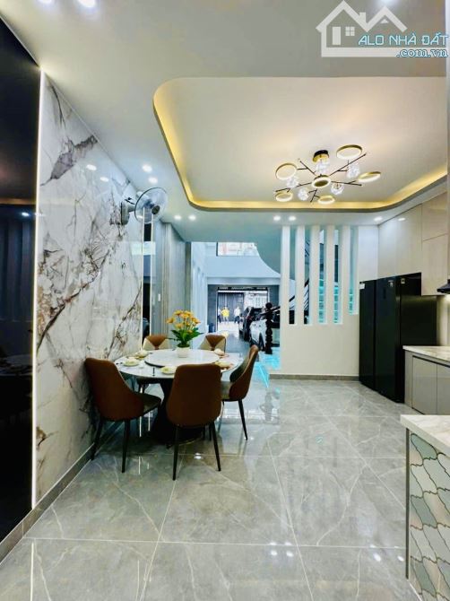 Bán nhà đẹp Phan Huy Ích, 4 tầng, hẻm 8m thông, ngang 4,5m, kinh doanh đa ngành, 11 tỷ ++ - 4