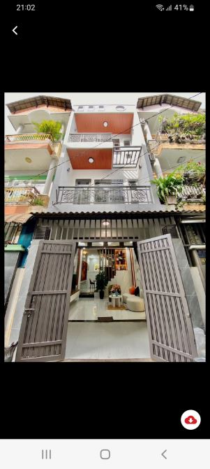 Chủ gửi: bán nhà 1/ Trần Thị Cờ, Q12, 4.2x13m, 4 tầng, oto ngủ trong nhà. Giá 5ty450 - 7