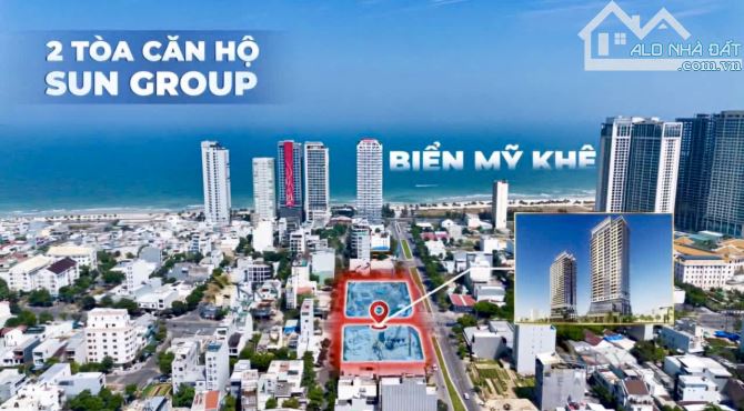 🪂 Đất mặt tiền Vương Thừa Vũ - Gần tháp đôi Sun Group - Gọi Bi