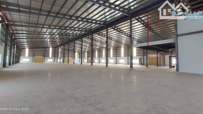 Cho thuê kho xưởng tại KCN Minh Quang, Mỹ Hào, Hưng Yên. Dt 5000m² - 10.000m².