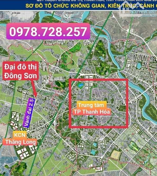 Siêu rẻ, lô góc 93,5m2 đường 20,5m phường Đông Sơn vị trí kinh doanh tốt giá đầu tư chỉ 1,