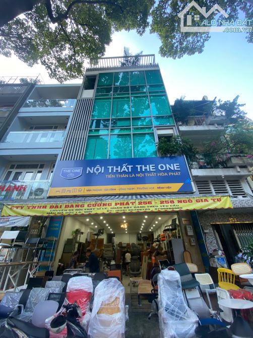 7x25m -5 lầu - mặt tiền 256-258 Ngô Gia Tự, Phường 4, Quận 10, TP.HCM 48 tỷ