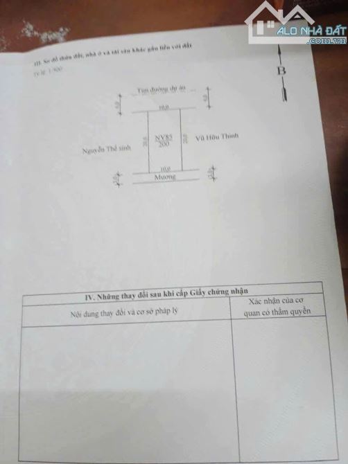 Chuyển nhượng lô đất 200m2 ngang 10m CC Tắc Giang Kiến Thụy Hải Phòng