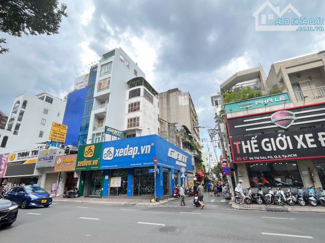 Góc 2 MT Võ Thị Sáu Quận 3 - 130tr/tháng - dòng tiền 4%/năm