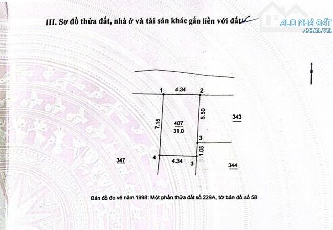 Bán đất vàng Trần Phú Văn Quán, 31m², MT 4.34m, sổ vuông, ngõ đẹp, giá chỉ 7.2 tỷ - 1