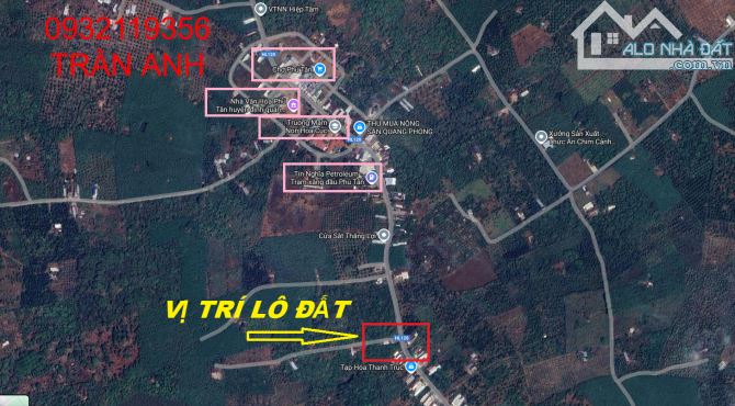BÁN MẶT TIỀN HƯƠNG LỘ 120 2000m2(9mx155m)  THÔ CƯ KINH DOANH TỐT CHỈ 1TỶ550 - 1