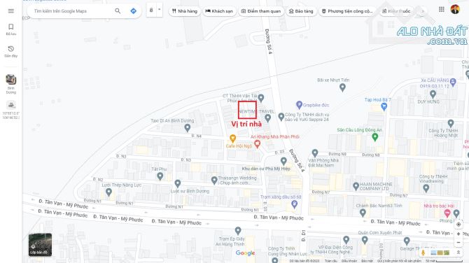 Bán nhà 1T2L 4x17m, đường D6 KDC Phú Mỹ Hiệp p.Tân Đông Hiệp kế chung cư Bcon - 1