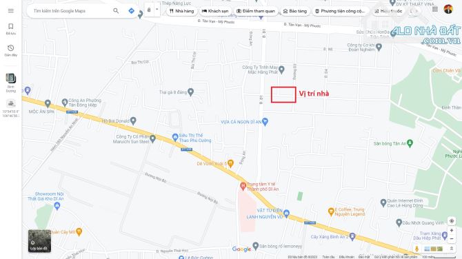 Bán nhà cấp 4 (6.2×30m), đường N2 KDC Đông An p. Tân Đông Hiệp kế chợ Chang - 1