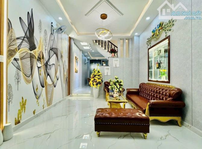 4.2❌12m, BÁN NHÀ 4 TẦNG,4PN, HẺM Ô TÔ, PHẠM VĂN CHIÊU, P8 GÒ VẤP, 6.49 TỶ TL - 2