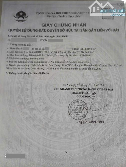 Đất đẹp 1120m ngang 22m đường Đt 743B gần Vincom550 P. Tân Đông Hiệp Dĩ An Tphcm - 3
