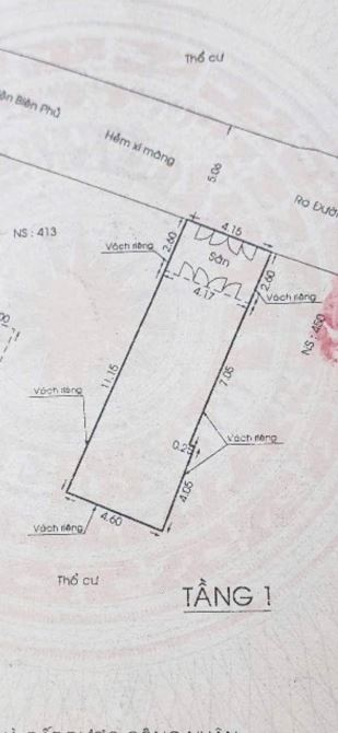 Gần Quận 1 hẻm xe hơi 5m, nở hậu tài lộc DT 60m2( 4,15/4.6x14) 5PN 5WC giá bán 11 tỷ TL - 3