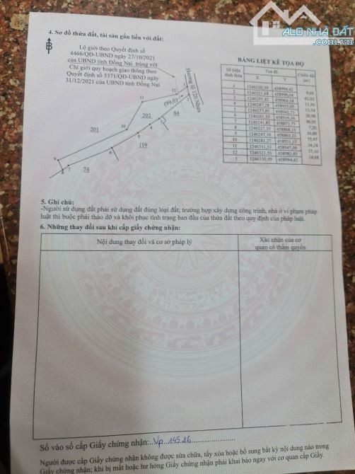 BÁN MẶT TIỀN HƯƠNG LỘ 120 2000m2(9mx155m)  THÔ CƯ KINH DOANH TỐT CHỈ 1TỶ550 - 3