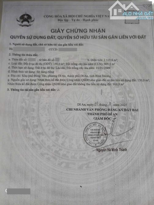 Đất mặt tiền kinh doanh phường Tân Đông Hiệp, TP Dĩ An - 4