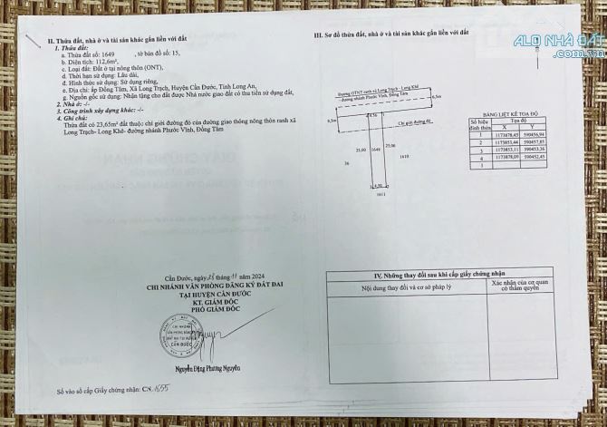 NHÀ 2 TẦNG MẶT TIỀN 112M2 GẦN KHU CÔNG NGHIỆP CẦU TRÀM TRỌN GÓI 2 TỶ 850 - 8