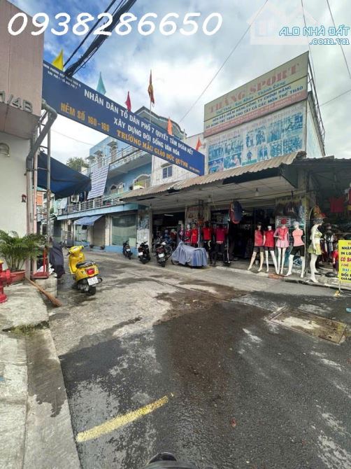 BÁN NHÀ 3 TẦNG HXH NGUYỄN THỊ ĐẶNG  P HIỆP THÀNH Q12, DT 63M2, GIÁ: 5,780 Tỷ TL
