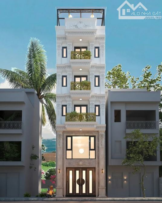Bán nhà Lâm Du, Long Biên – 47m², 6 tầng thang máy, 2 thoáng – cách cầu Chương Dương 300m