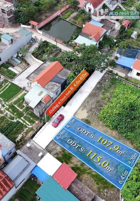 🆘Duy nhất 1 lô 107m Hoàng Động rẻ nhất thị trường ❌ Vị trí ngay mặt đường liên thôn,