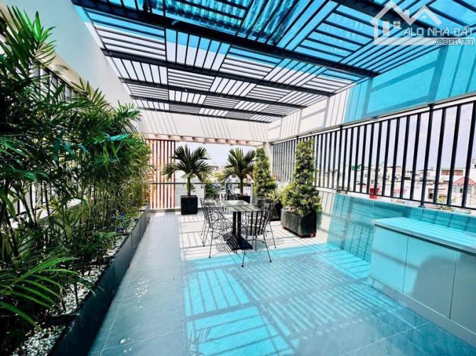 SMART HOME 6 TẦNG - GÓC 2 MẶT Ô TÔ VIP - THANG MÁY ĐẲNG CẤP - CÁCH MẶT TIỀN LÊ VĂN THỌ 50M - 10
