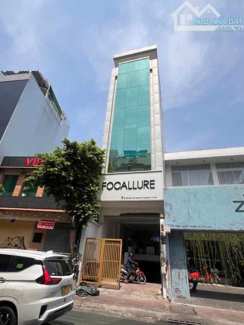 BÁN GẤP BUILDING TIỀN TRẦN QUỐC TOẢN NGAY PASTEUR – HDT : 140 TRIỆU – GIÁ 57 TỶ - 1