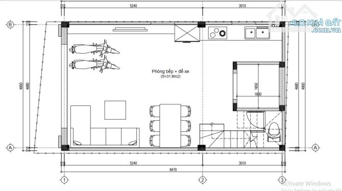 Bán nhà Lâm Du, Long Biên – 47m², 6 tầng thang máy, 2 thoáng – cách cầu Chương Dương 300m - 1