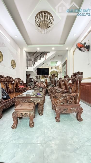 BÁN NHÀ GIÁ 6,2 TỎI, 74M2, 4 TẦNG, MẶT TIEN ĐƯỜNG TCH03, Q12. - 2