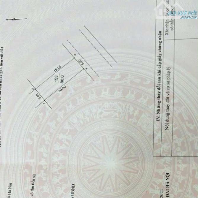 Đấu giá, Hoàng Xá, Khánh Hà, DT: 80m, MT: 5m, giá 4.95 tỷ, phân lô, 2 vỉa hè, kinh doanh - 2