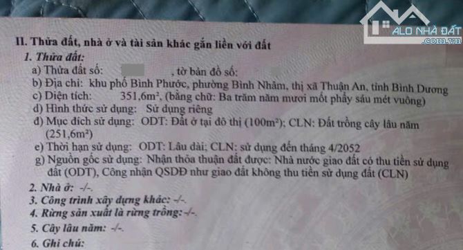 Bán nhà cấp 4 (5x25m), mặt tiền Bình Nhâm 62 p. Bình Nhâm - 2