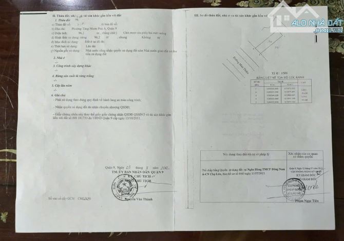 BÁN ĐẤT 96M2(5*19,5)- MẶT TIỀN KINH DOANH ĐƯỜNG MAN THIỆN - GẦN CHỢ ĐÊM - GIÁ ĐẦU TƯ - 2
