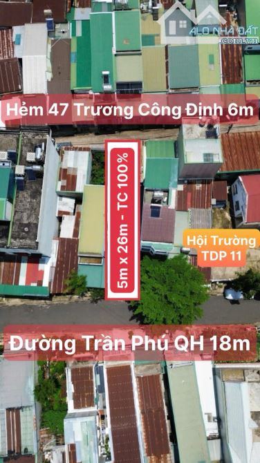 Bán đất 2 mặt tiền trước sau đường Trần Phú, P.Thành Công , TP BMT - 3