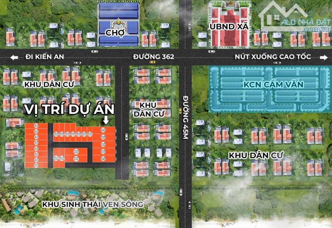 BÁN ĐẤT GẦN KCN AN LÃO HẢI PHÒNG - CƠ HỘI ĐẦU TƯ KHÔNG NÊN BỎ LỠ VỚI MỨC GIÁ CHỈ TỪ 435TR/ - 4
