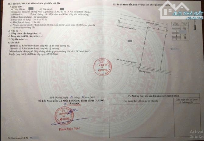 dãy trọ 115,6m2 3ty2 TL cách đường Nguyễn Đức Thiệu chỉ 100m p.Dĩ An, Tp.Dĩ An - 5