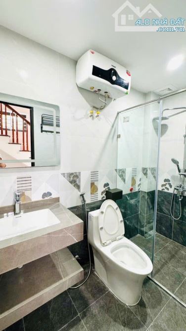 Bán nhà 5 tầng mới Quán Tình, ô tô đỗ cửa, lô góc, ô chờ thang máy, dt 45m2 - 5