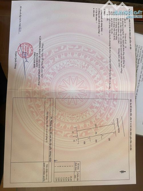 Bán nhà rộng rải 121 m2 TP Biên Hòa , ô tô vô tới nhà