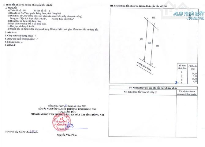 BÁN GẤP 154M2 SỔ RIÊNG, THỔ CƯ AN VIỄN GIÁ 1.080 TỶ ( 7 Tr/m2) thương lượng