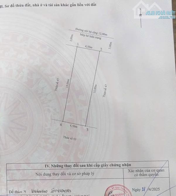 💰Lô đất diện tích 67.5m2 TĐC Cây Đa _ MĐ nối Đường 30m về văn cao cực kì sầm uất phố Tây