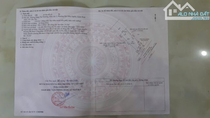 Bán Nền Đường Đặng Thị Nhường Cặp Bên Chợ An Thới, Q.Bình Thuỷ, Tp Cần Thơ - 1