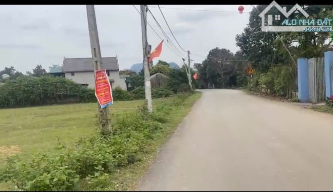 Bán đất nền nghỉ dưỡng Đồng Làng, TT Chi Nê, Lạc Thuỷ, mặt đường , sổ đỏ, DT 259m2 giá F0 - 1
