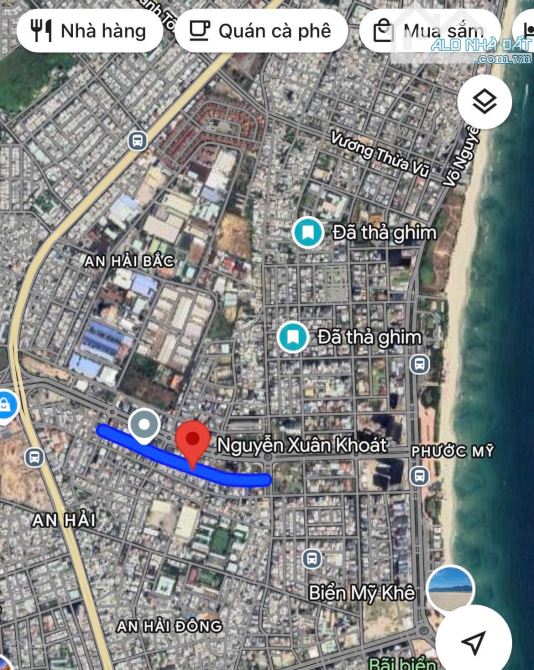 200M CẶP ĐẤT BIỂN ĐẸP mặt tiền NGUYỄN XUÂN KHOÁT ngay PHẠM VĂN ĐỒNG - 2