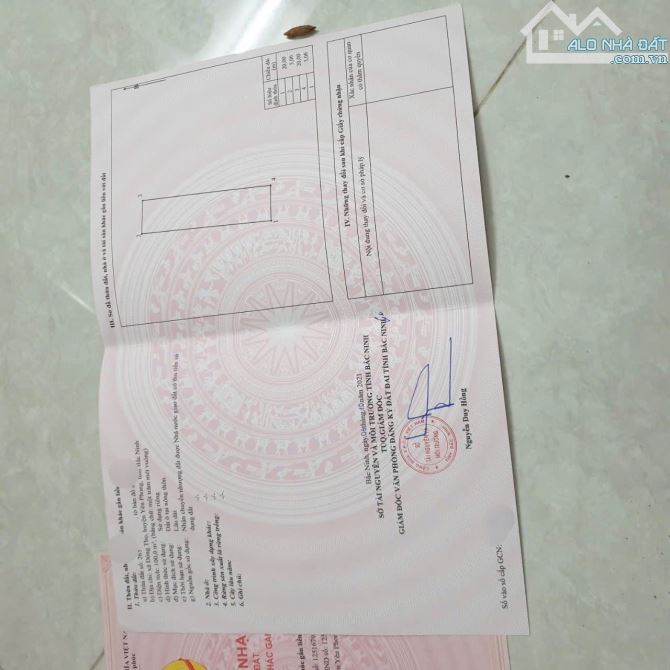 BÁN ĐẤT GIÃN DÂN TL295 PHÚ ĐỨC, ĐÔNG THỌ, YÊN PHONG, BẮC NINH. 100M2 - 3,9 TỶ - 2