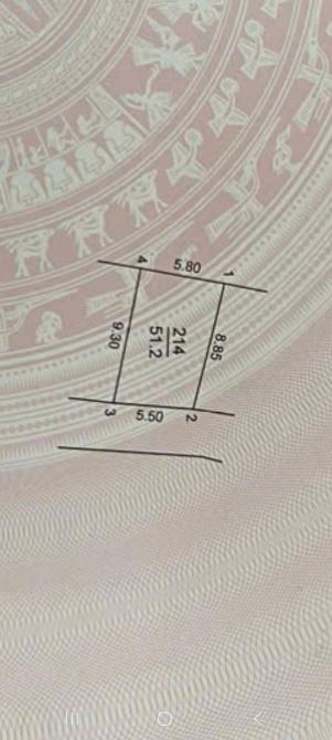 BÁN ĐẤT PHÚC LỢI GIÁ 5.55 TỶ, DT51M2, MT5.5M, Ô TÔ CÁCH 5M, CHỦ VỠ NỢ CẦN BÁN GẤP - 2