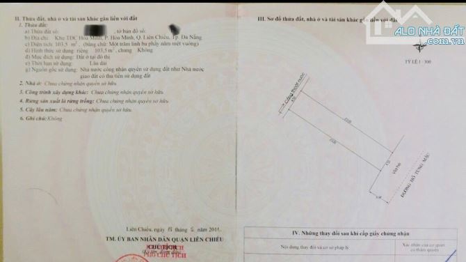 Nhà 2 tầng mặt tiền kinh Doanh Hồ TÙng Mậu, cách bãi biển Nguyễn Tất Thành chỉ 100m Dt: 10 - 2