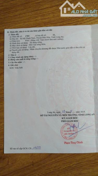 Chỉ 1 tỷ 950tr nhà trọ 5 PHÒNG  5x17 sổ hồng riêng.. KDC TRẦN ANH đs 3 thuộc MHN LONG AN - 3