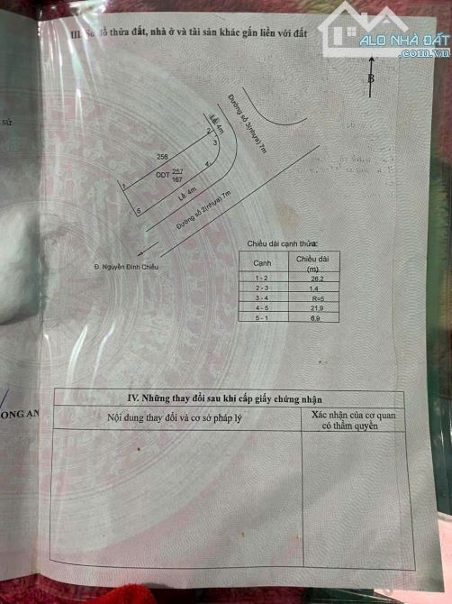 Nền góc chợ P3 TP Tân An tỉnh Long An - 3