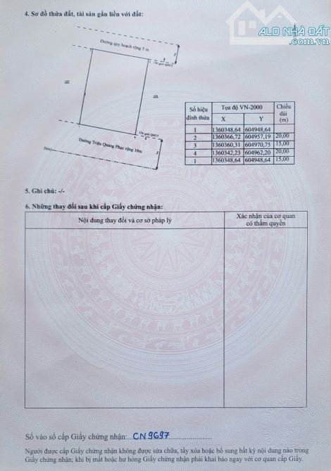 Bán lô Biệt thự Đường Triệu Quang Phục - View biển Vĩnh Hòa giá 48tr/1m2 - 3