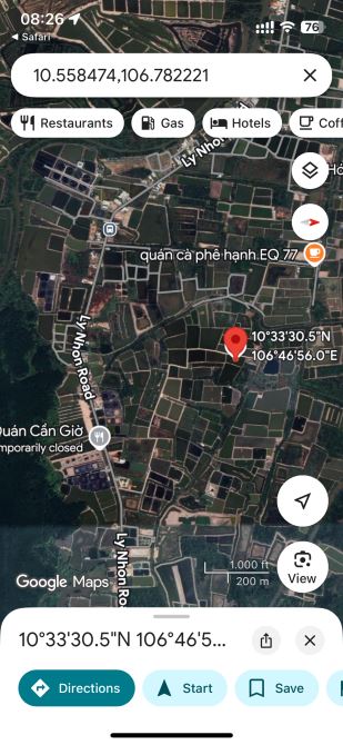 Bán gấp lô đất đường xe hơi Lý Nhơn, An Thới Đông, Cần Giờ - 4