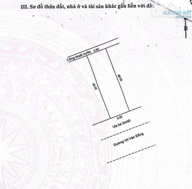 Bán cặp đất Biển Tân Trà đường Võ Văn Đồng ( 10 x 20) kẹp cống bên hông 3 mặt thoáng - 6