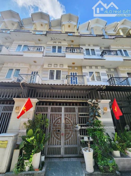 Cho thuê nhà nguyên căn hẻm xe tải khu an ninh có bảo vệ 24/24 - Nguyễn Oanh, Phường 17