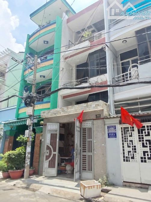 Bán nhà hẻm 10m Nguyễn Sơn Tân Phú 4x16m đúc lửng 2 lầu giá 9.1 tỷ TL (gần Thoại Ngọc Hầu)