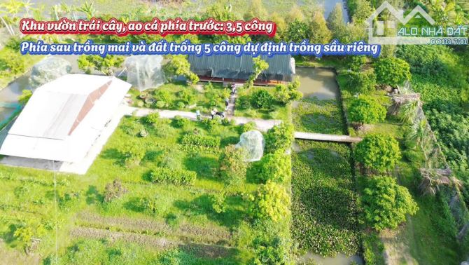 🏡🌴 BÁN NHÀ VƯỜN NGHỈ DƯỠNG VIEW SÔNG – PHƯỜNG TÂN HẠNH, TP VĨNH LONG 🌳